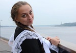 Выпускница школы № 1  Лидия   Кокушкина получила максимальный балл по ЕГЭ по обществознанию 